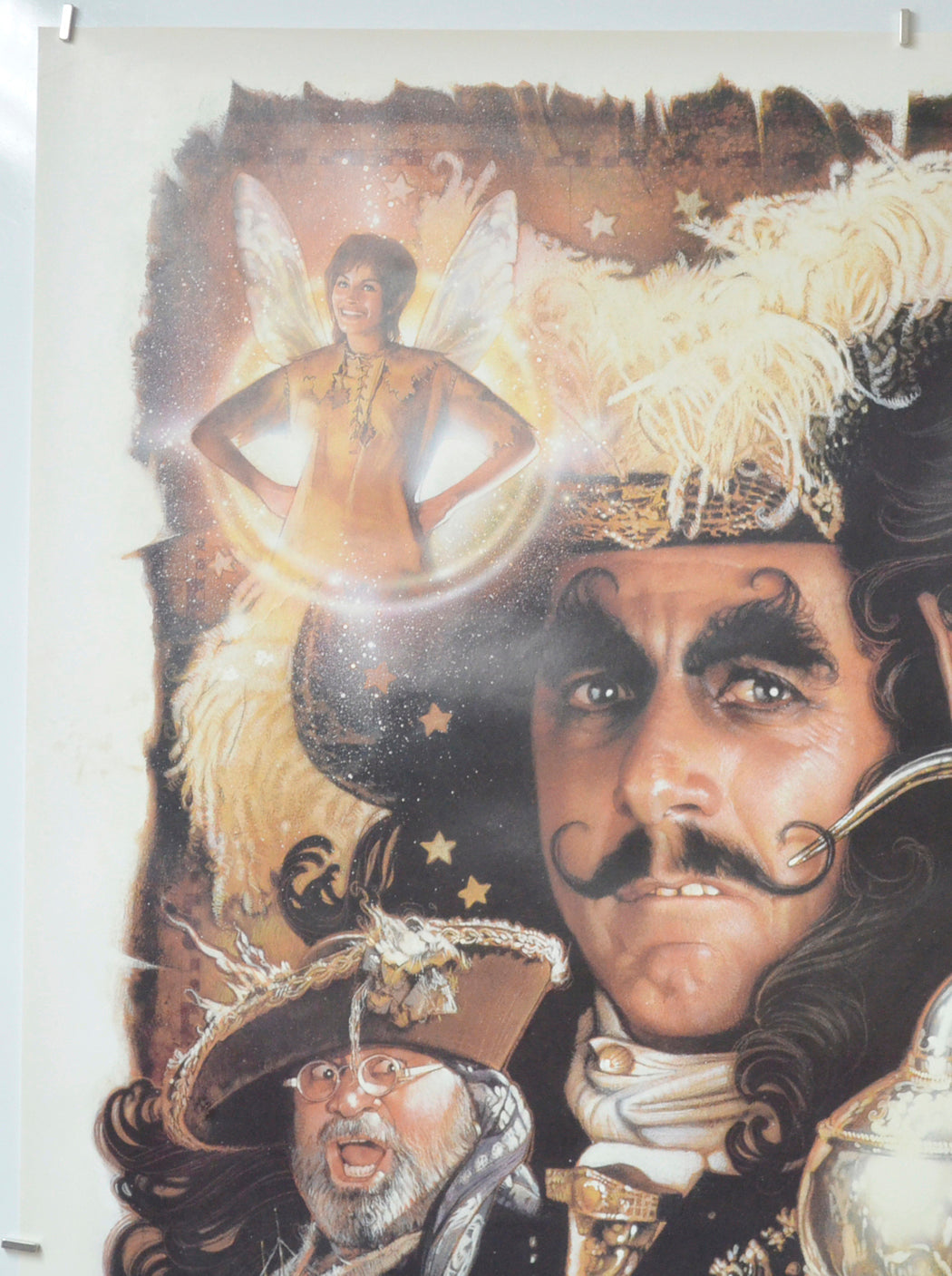 HOOK (Top Left) Cinema One Sheet Movie Poster 