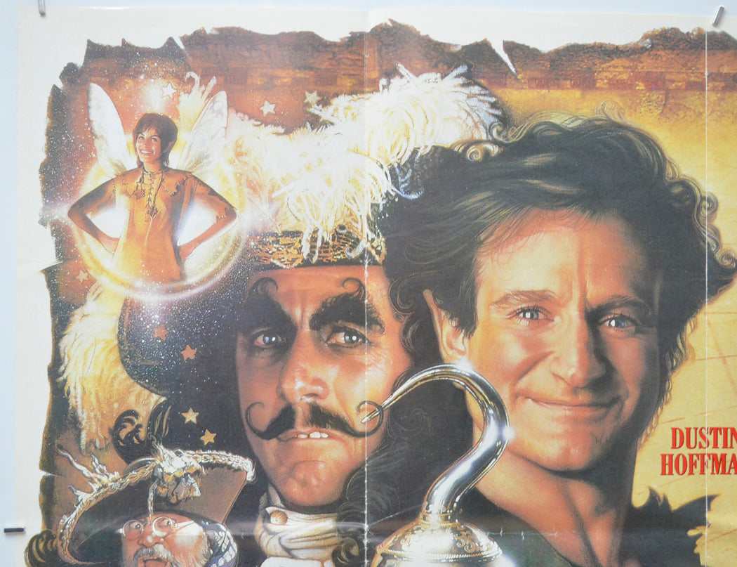 HOOK (Top Left) Cinema Quad Movie Poster 