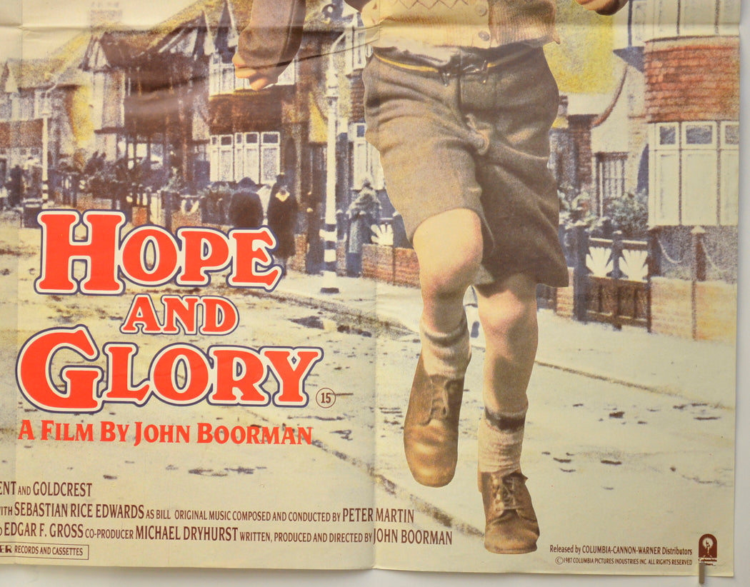 HOPE AND GLORY (Bottom Right) Cinema Quad Movie Poster 