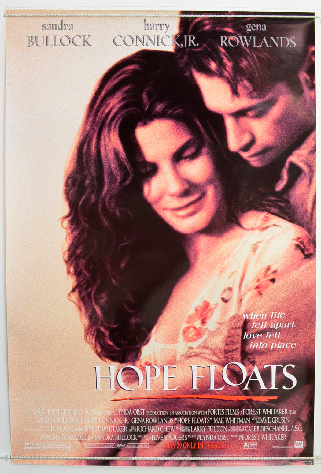 Hope Floats  Original One Sheet Poster - Film Poster - Movie Poster