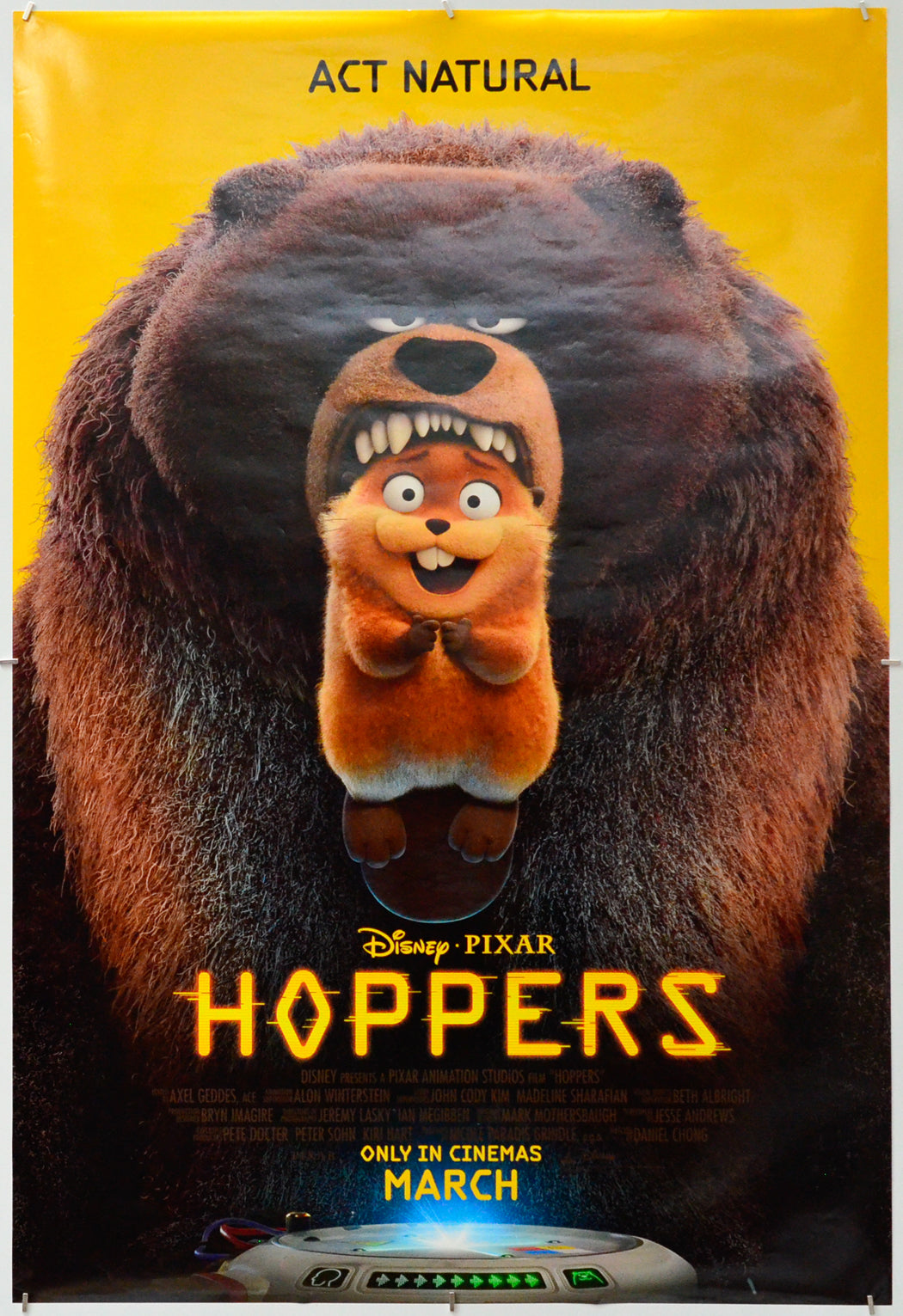 Hoppers - Original One Sheet Poster - Film Poster - Movie Poster 