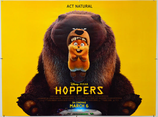 Hoppers - Original Quad Poster - Film Poster - Movie Poster