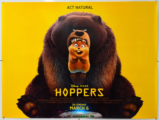 Hoppers - Original Quad Poster - Film Poster - Movie Poster