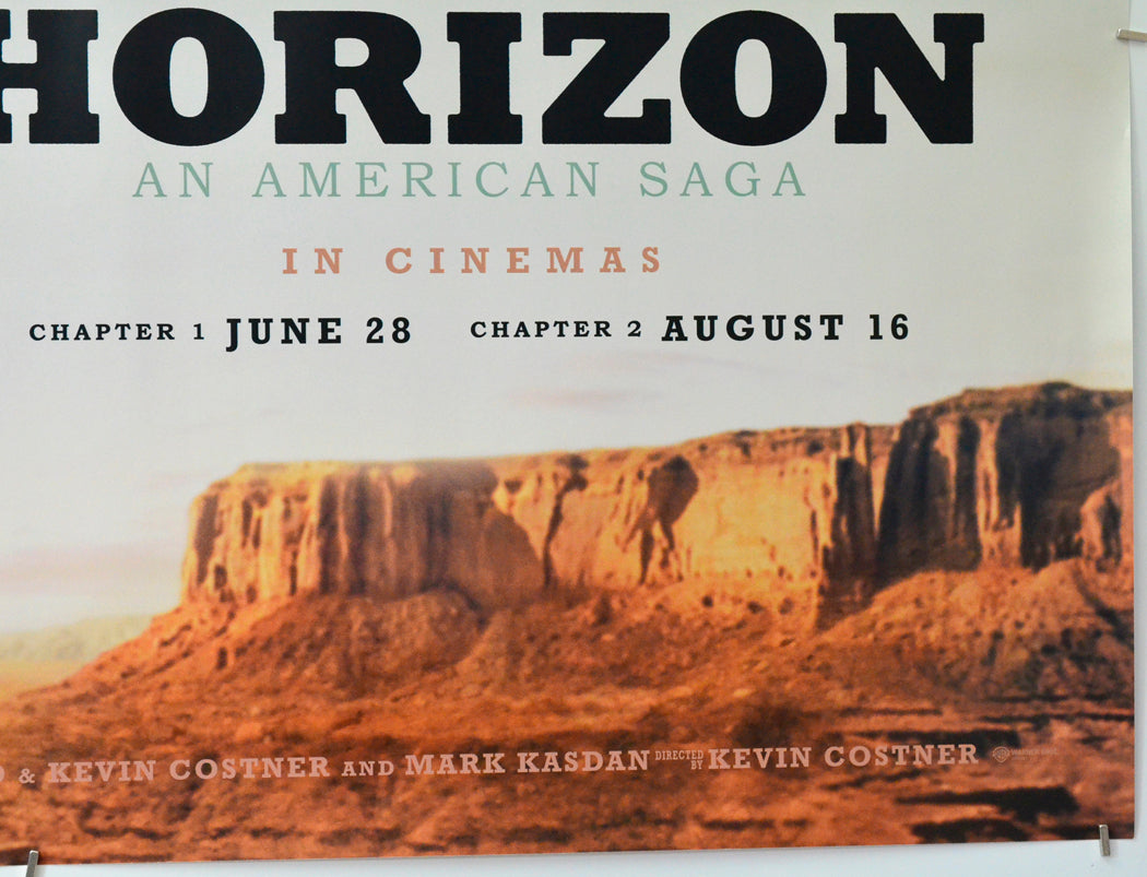 Horizon: An American Saga Chapter 1 (Bottom Right) Cinema Quad Movie Poster 