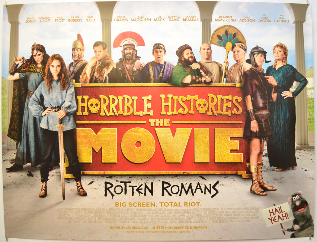 Horrible Histories Original Quad Poster - Film Poster - Movie Poster