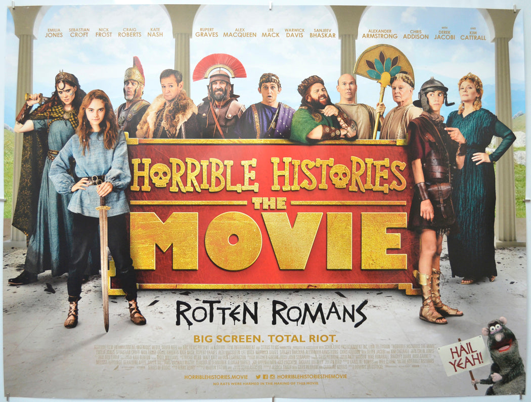 Horrible Histories - Original Quad Poster - Film Poster - Movie Poster