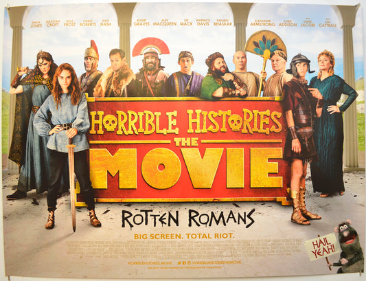 Horrible Histories Original Quad Poster - Film Poster - Movie Poster