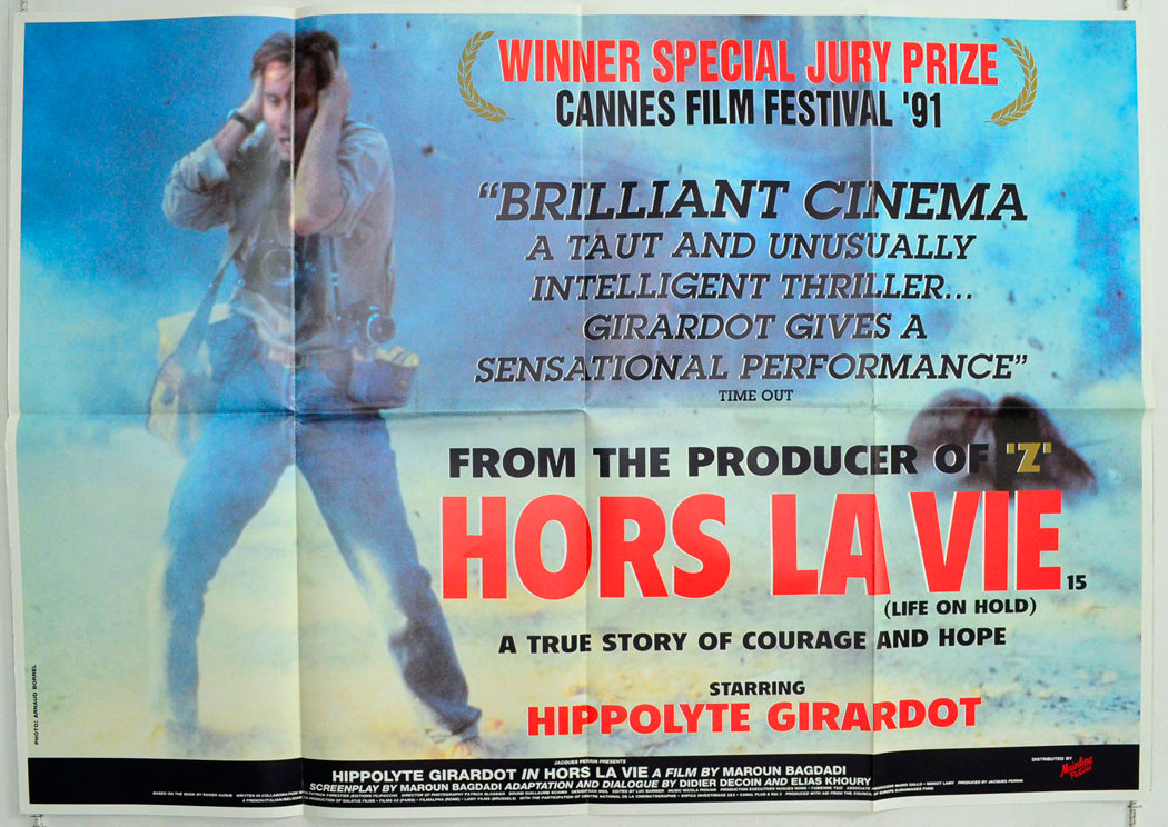 Hors La Vie Original British Quad Poster - Film Poster - Movie Poster 