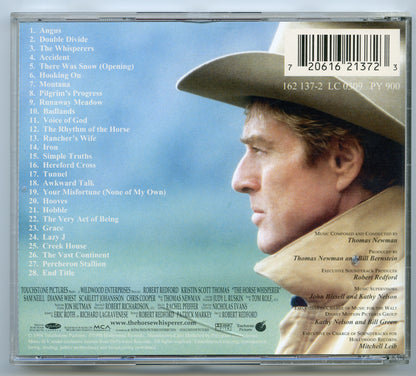 THE HORSE WHISPERER Original CD Soundtrack (back) 