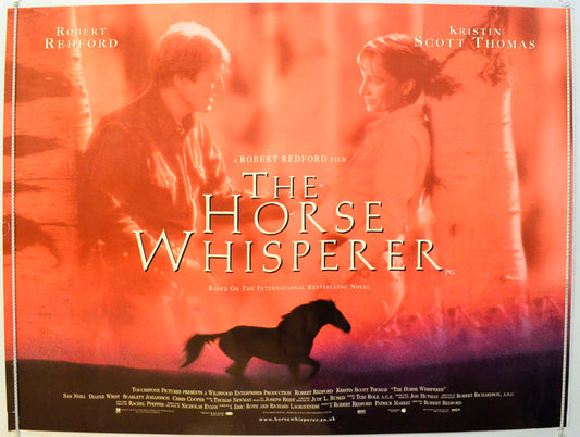 The Horse Whisperer Original British Quad Poster - Film Poster - Movie Poster 