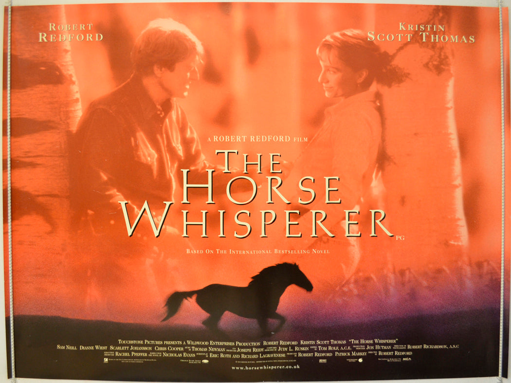 The Horse Whisperer  Original Quad Poster - Film Poster - Movie Poster 