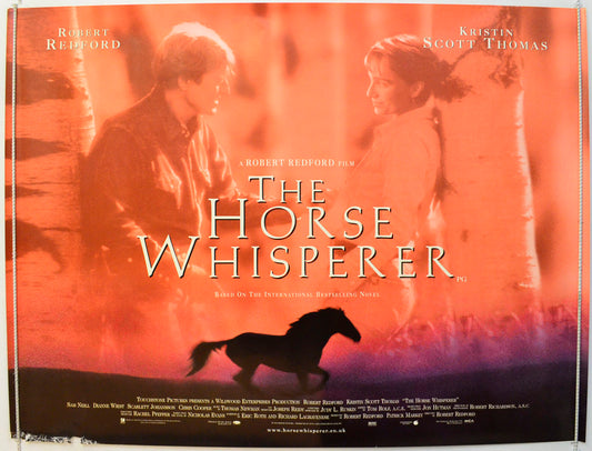 The Horse Whisperer Original British Quad Poster - Film Poster - Movie Poster 