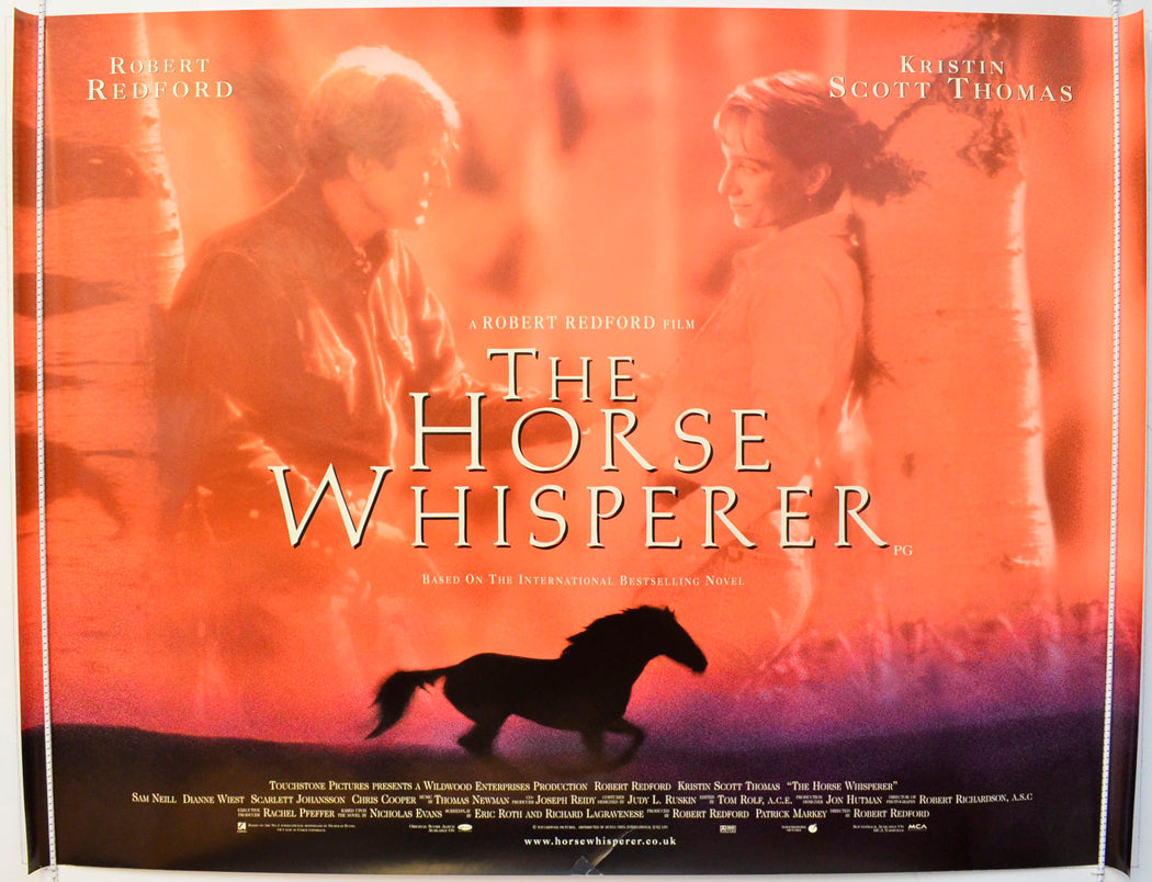 The Horse Whisperer Original British Quad Poster - Film Poster - Movie Poster 