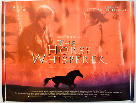 The Horse Whisperer Original British Quad Poster - Film Poster - Movie Poster 