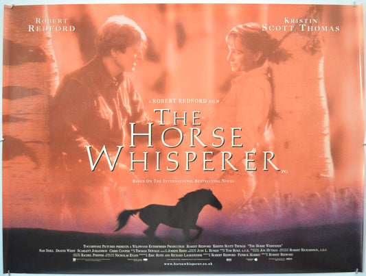 The Horse Whisperer  Original Quad Poster - Film Poster - Movie Poster