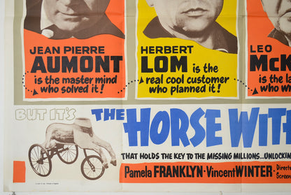 THE HORSE WITHOUT A HEAD (Bottom Left) Cinema Quad Movie Poster 