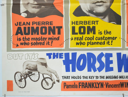 THE HORSE WITHOUT A HEAD (Bottom Left) Cinema Quad Movie Poster 