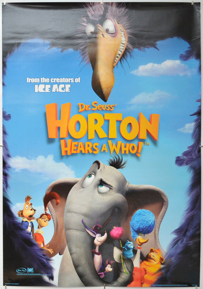 Dr. Seuss’ Horton Hears A Who!   Original One Sheet Poster - Film Poster - Movie Poster