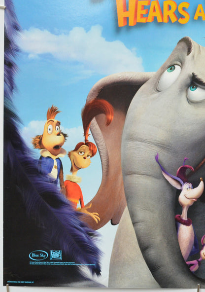 DR. SEUSS’ HORTON HEARS A WHO! (Bottom Left) Cinema One Sheet Movie Poster 