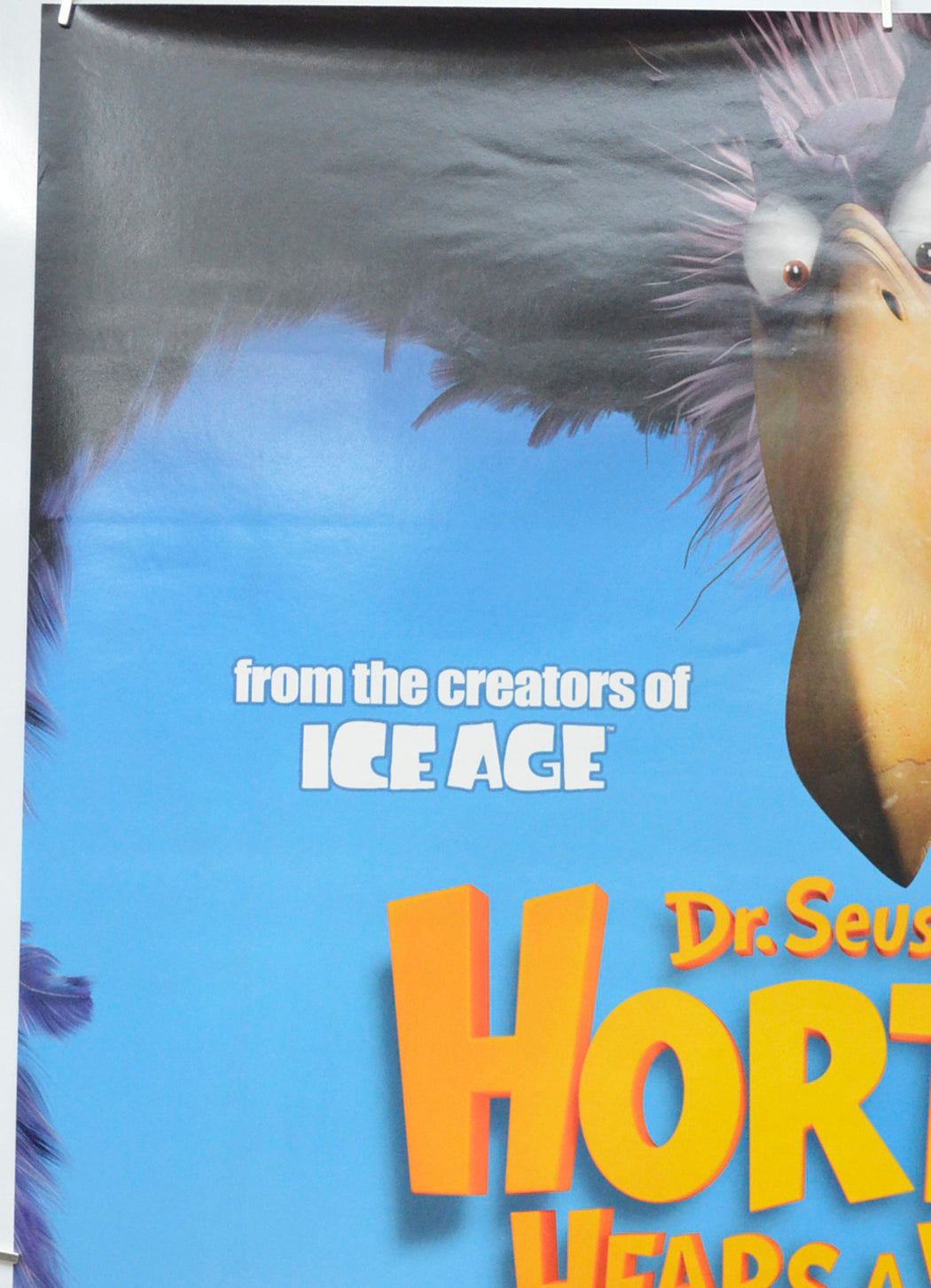 DR. SEUSS’ HORTON HEARS A WHO! (Top Left) Cinema One Sheet Movie Poster 