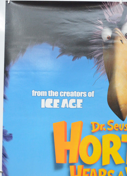 DR. SEUSS’ HORTON HEARS A WHO! (Top Left) Cinema One Sheet Movie Poster 