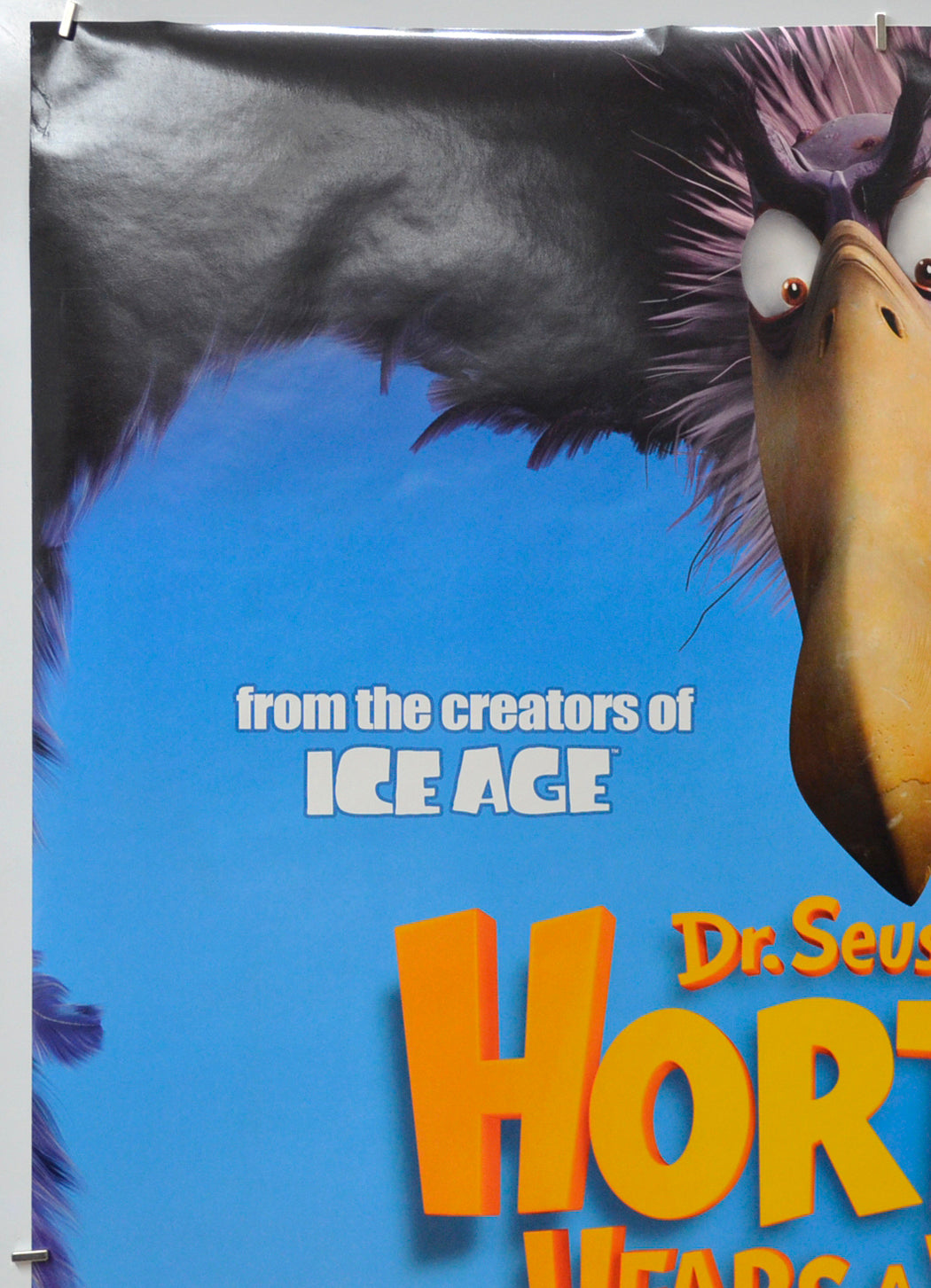 DR. SEUSS’ HORTON HEARS A WHO! (Top Left) Cinema One Sheet Movie Poster 