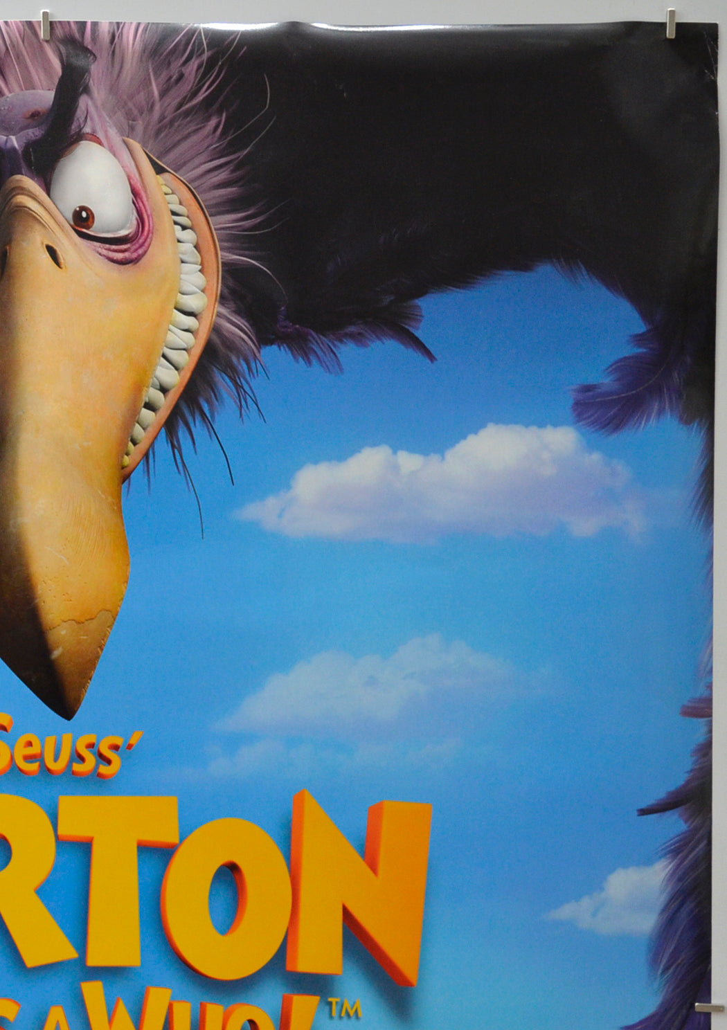 DR. SEUSS’ HORTON HEARS A WHO! (Top Right) Cinema One Sheet Movie Poster 