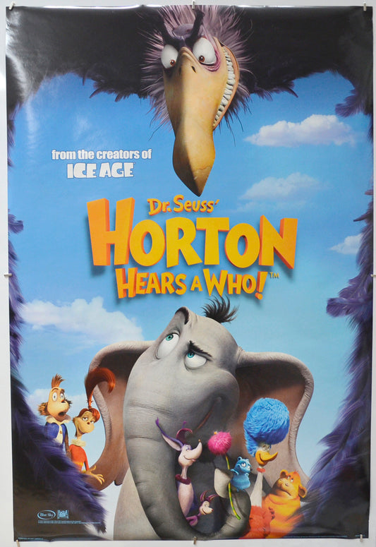 Dr. Seuss’ Horton Hears A Who!   Original One Sheet Poster - Film Poster - Movie Poster