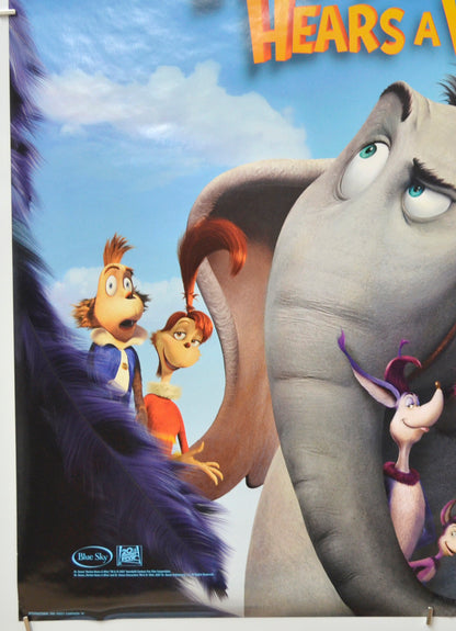 DR. SEUSS’ HORTON HEARS A WHO! (Bottom Left) Cinema One Sheet Movie Poster 