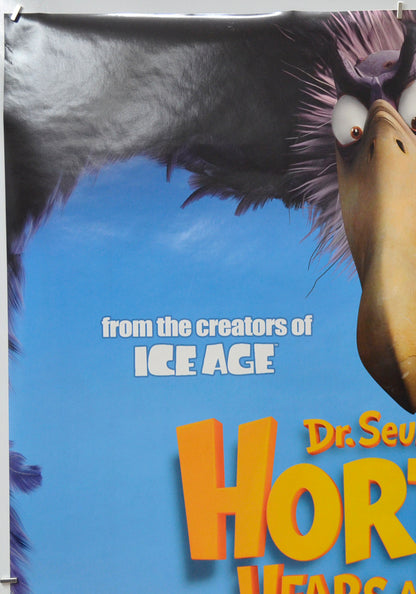 DR. SEUSS’ HORTON HEARS A WHO! (Top Left) Cinema One Sheet Movie Poster 