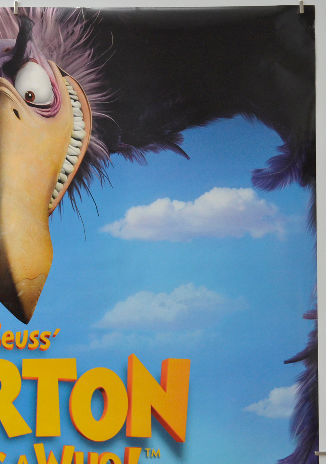 DR. SEUSS’ HORTON HEARS A WHO! (Top Right) Cinema One Sheet Movie Poster 