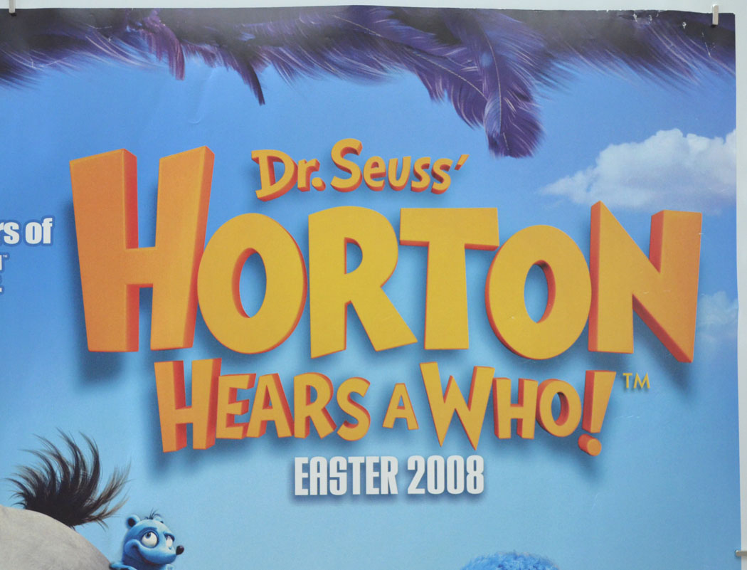 DR. SEUSS’ HORTON HEARS A WHO (Top Right) Cinema Quad Movie Poster 