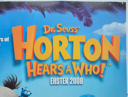 DR. SEUSS’ HORTON HEARS A WHO (Top Right) Cinema Quad Movie Poster 