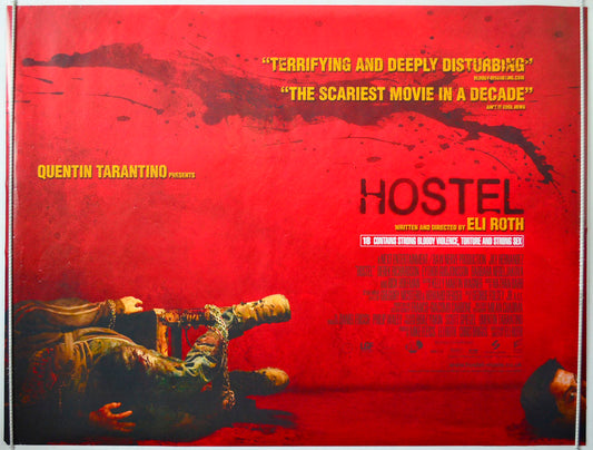 Hostel Original British Quad Poster - Movie Poster