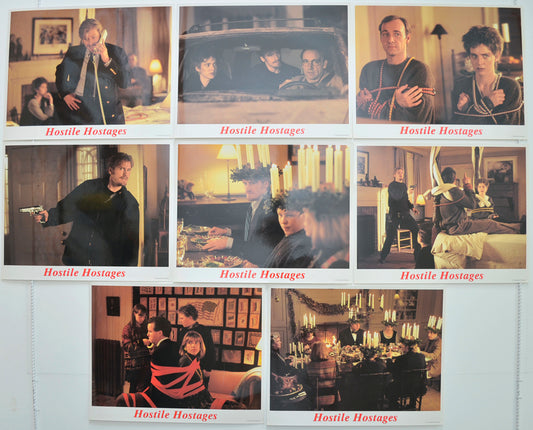 Hostile Hostages  Set of 8 Original Cinema Lobby Cards 