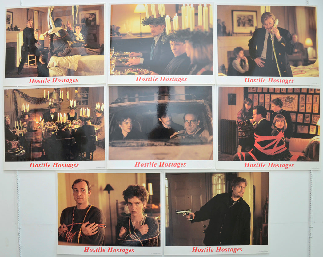 Hostile Hostages  Set of 8 Original Cinema Lobby Cards 