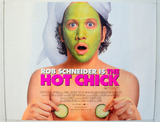 The Hot Chick Original British Quad Poster - Film Poster - Movie Poster 