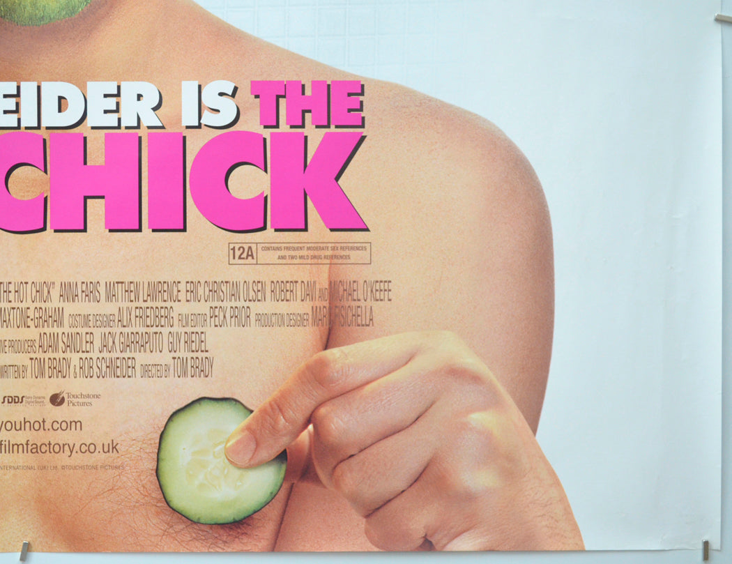 THE HOT CHICK (Bottom Right) Cinema Quad Movie Poster 