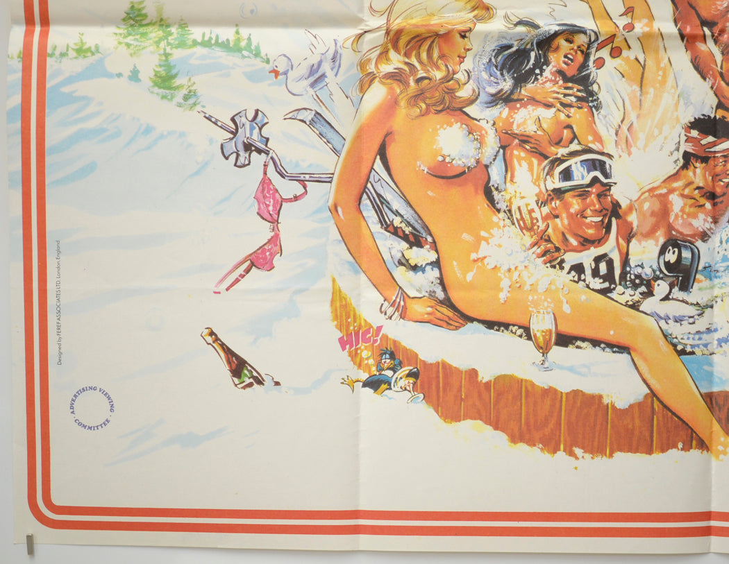 HOT DOG.. THE MOVIE (Bottom Left) Cinema Quad Movie Poster 