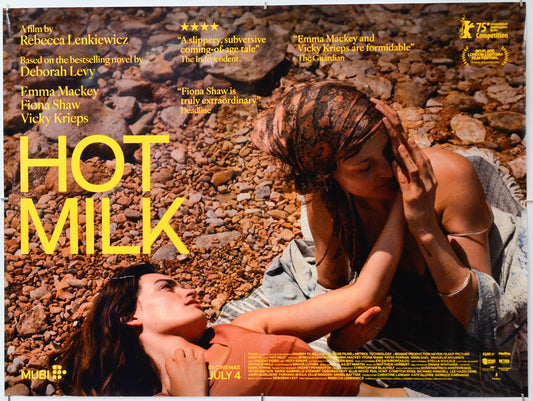 Hot Milk - Original Quad Poster - Film Poster - Movie Poster