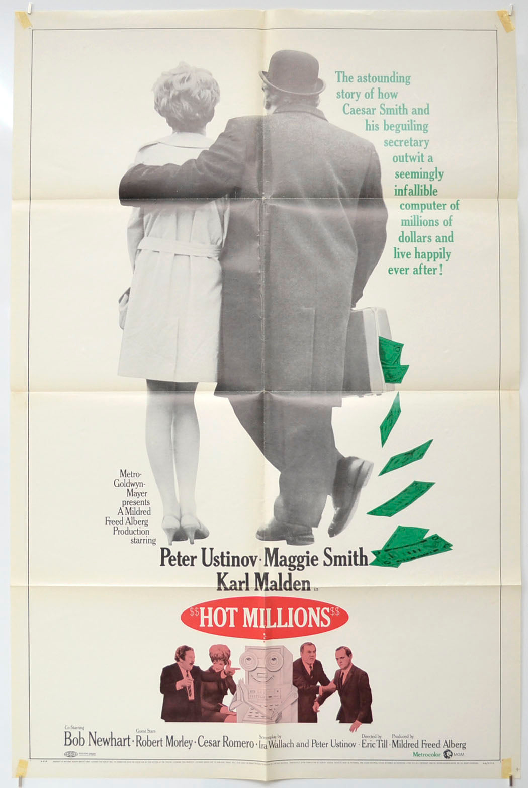 Hot Millions  Original One Sheet Poster - Film Poster - Movie Poster