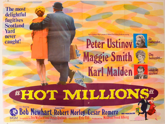 Hot Millions  Original British Quad Poster - Film Poster - Movie Poster