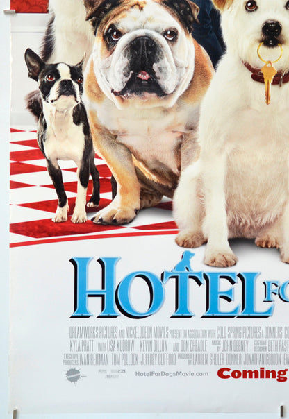 Hotel For Dogs (Bottom Left) Cinema One Sheet Movie Poster 