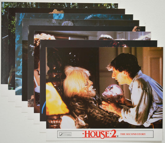 HOUSE 2 - THE SECOND STORY (Full View) Cinema Set of Colour FOH Stills / Lobby Cards  