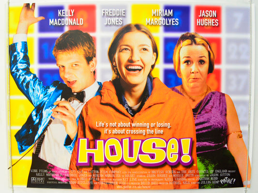 House!  Original British Quad Poster - Film Poster - Movie Poster