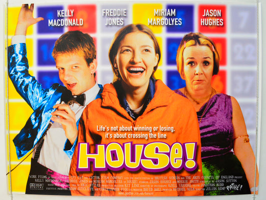 House!  Original British Quad Poster - Film Poster - Movie Poster