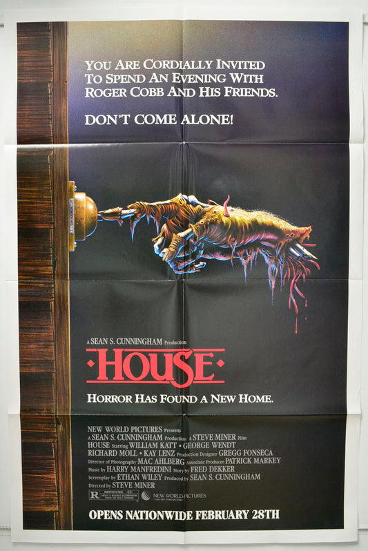 House Original One Sheet Poster - Movie Poster