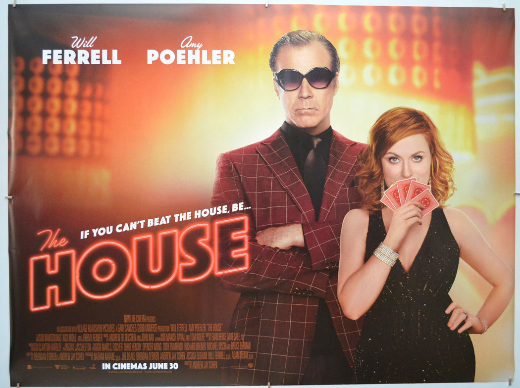 The House - Original Quad Poster - Film Poster - Movie Poster