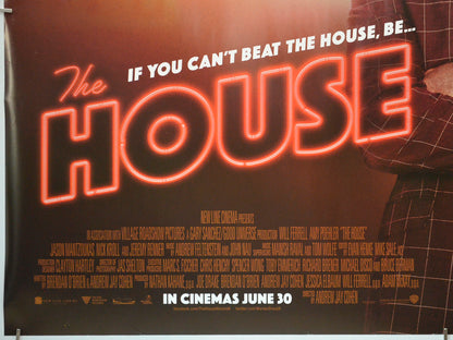 THE HOUSE (Bottom Left) Cinema Quad Movie Poster 