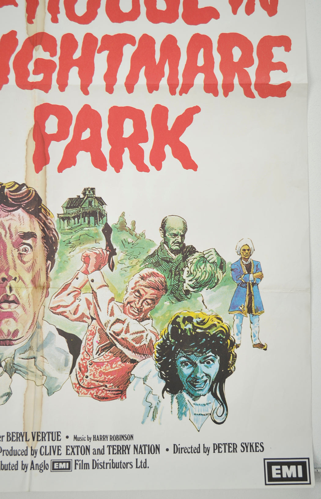 THE HOUSE IN NIGHTMARE PARK (Bottom Right) Cinema One Sheet Movie Poster 